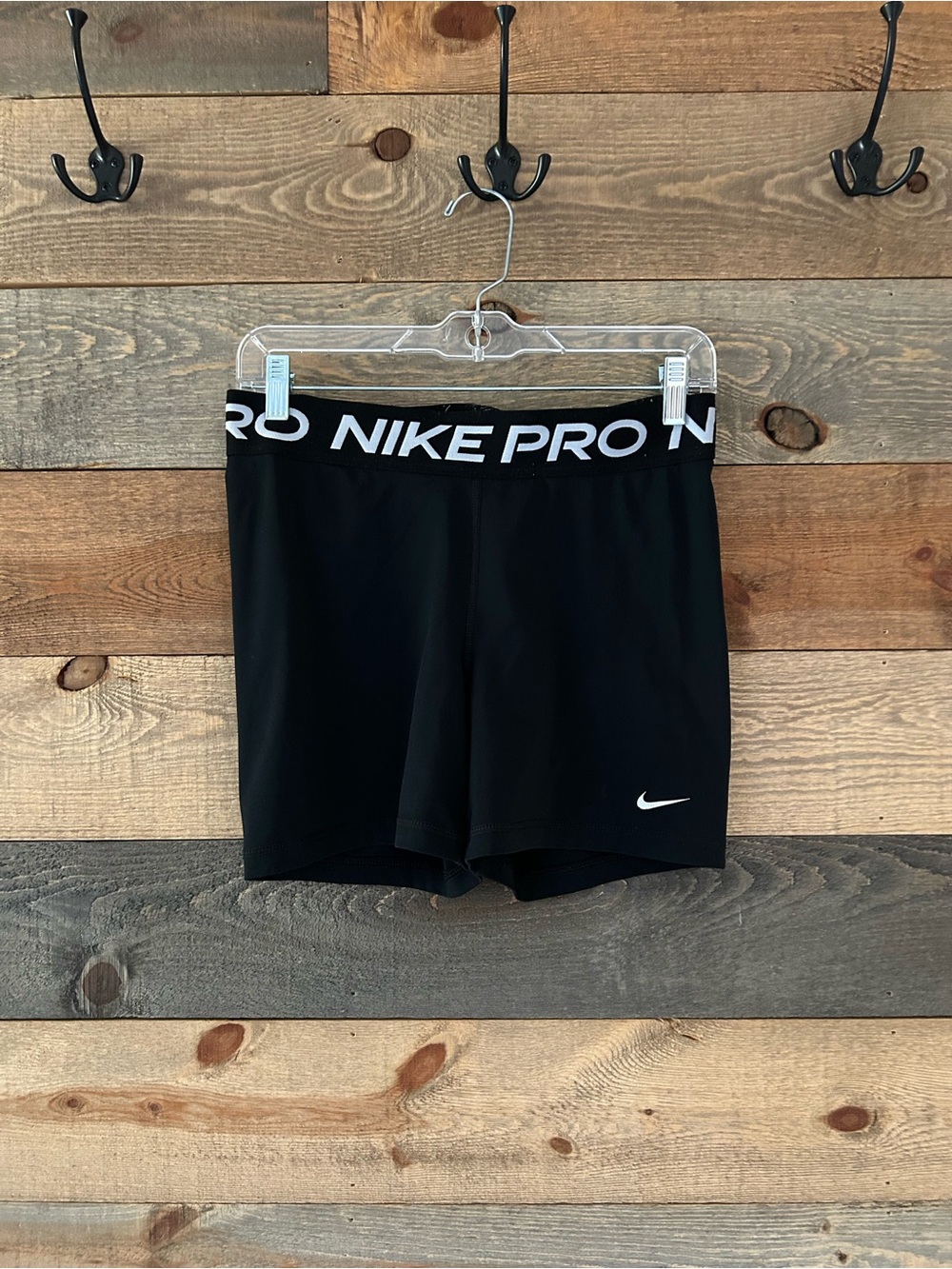 Nike Black Pro Compression Athletic Shorts
